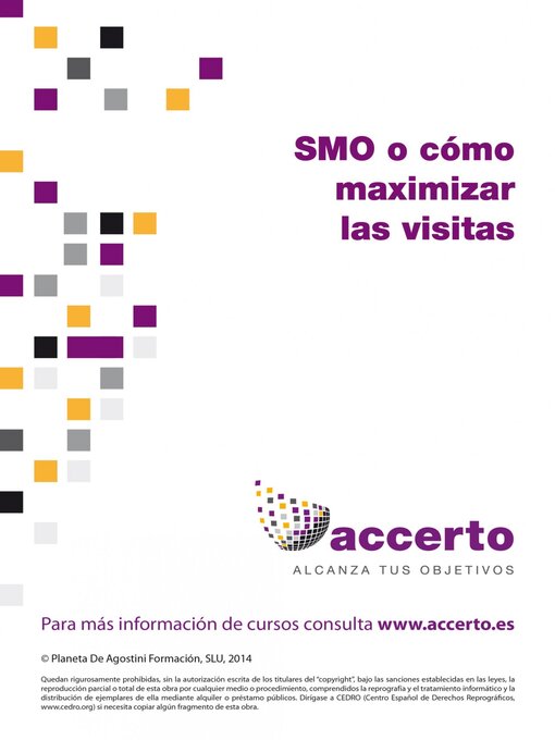 Title details for SMO o como Maximizar las visitas by Accerto - Available